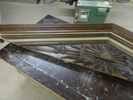 Pendant la restauration